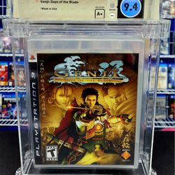 PS3 Genji Days Of The Blade SEALED WATA GRADED 9.4 A+
