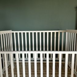 Dream On Me Synergy 5-In-1 Convertible Crib In White