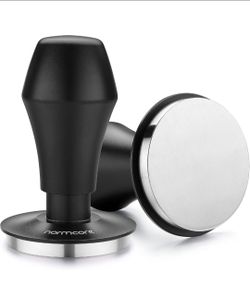 Normcore 58.5mm Coffee Tamper V4.1 with Click Sound Feedback, Spring Loaded Tamper With Stainless Steel Flat Base