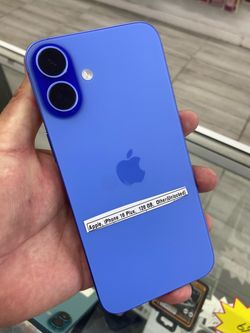 Blue iPhone 16 plus, cash OR $50 down