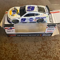 Signed Chase Elliott 2024 NASCAR Cup Series Die Cast Car