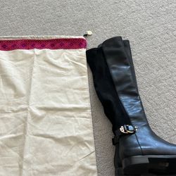 Tory Burch, Mardsen  Boots stretched over the knee. Tory Burch – size Seven.