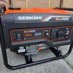 GENERATOR 4500 STARTING WATTS 3600 RUNNING WATTS 