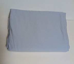 Stratton Collection Light Blue Flat Sheet Premium Bedding 104 W 86 L