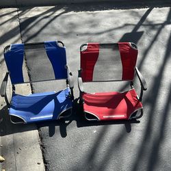 Stadium chairs with back support