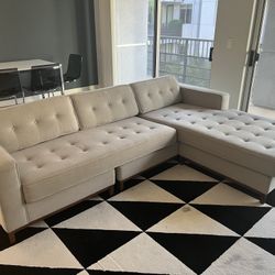 Gus Modern Jane Bi-sectional Sofa Mid-century Modern