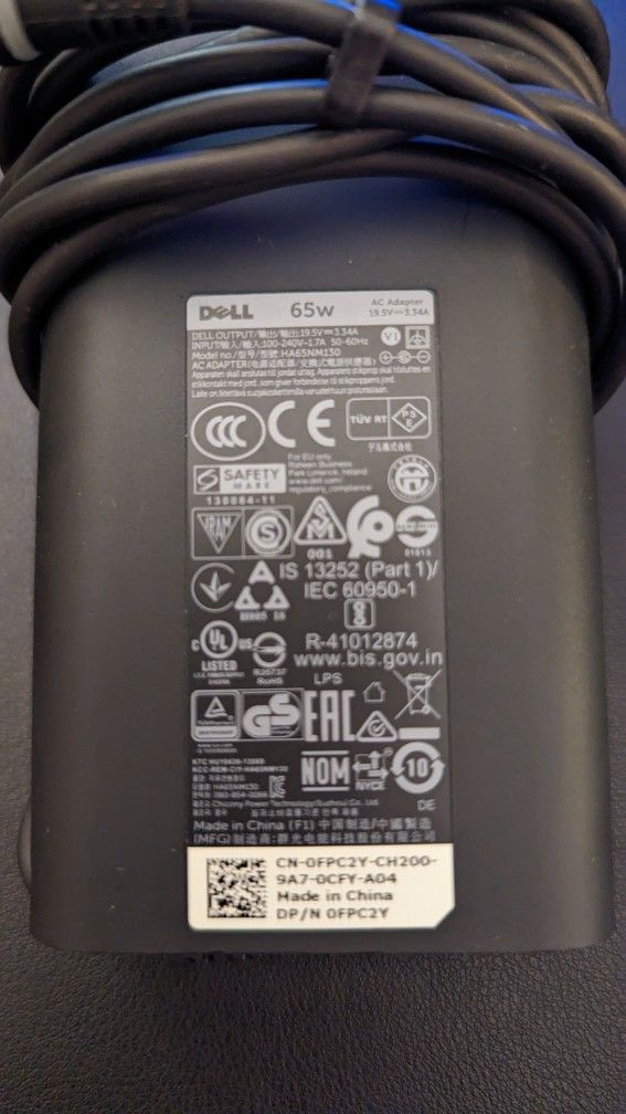 65-Watt 7.4mm Power Adapter