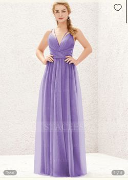 Bride’s Maid Dress Light Purple/Tahiti