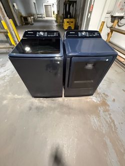 27” new top load washer dryer electric