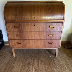 Vintage Roll Up Desk 