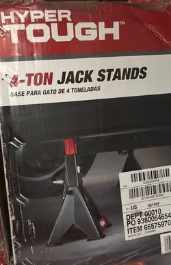 Hyper Tough 4-Ton Jack Stands