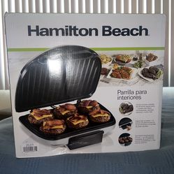 Hamilton Beach Indoor Grill - NEW - SEALED BOX