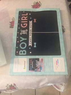Gender reveal game $2.00