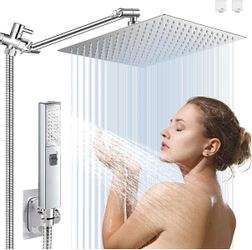 10" High Pressure Rain shower system