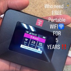 Portable 5G WiFi Router