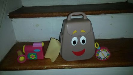 Dora Backpacks and Toys