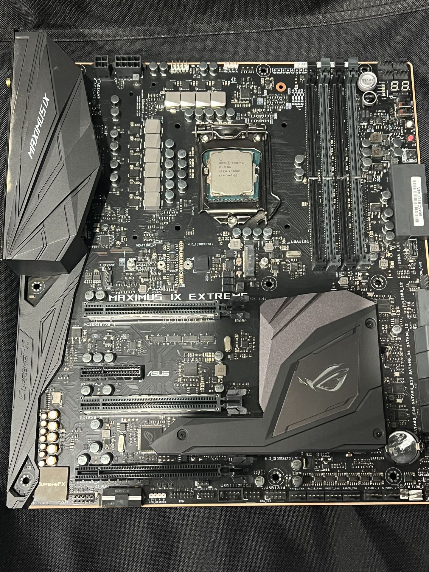 ASUS ROG Maximus IX Hero (Wi Fi) CPU