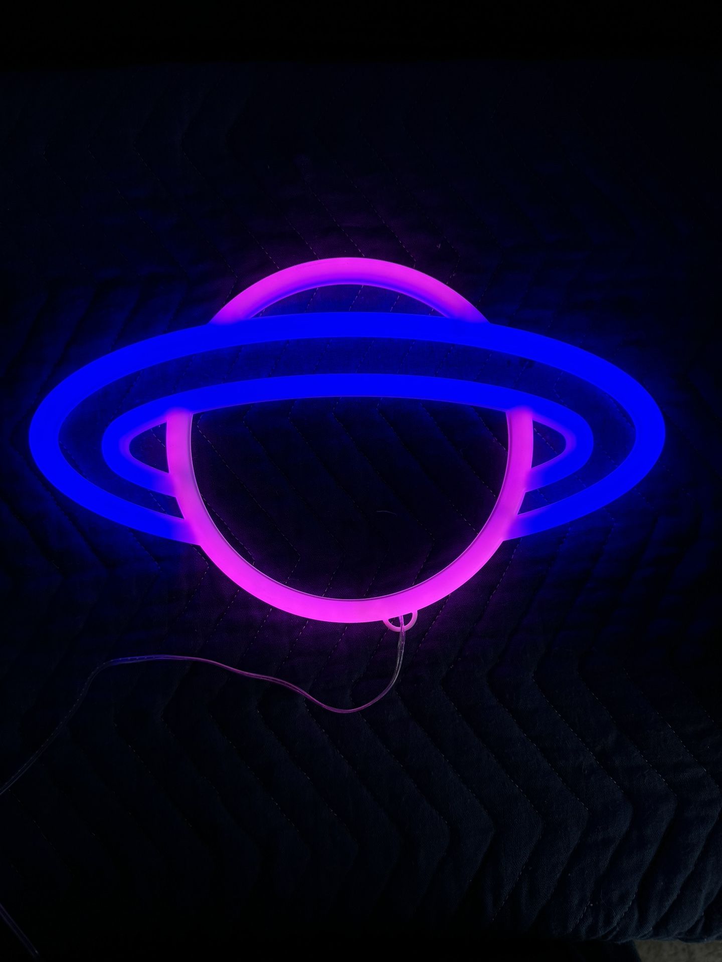 Planet USB Neon LED Sign