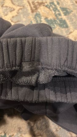 Black Fleece-Lined Sweatpants john Galt
