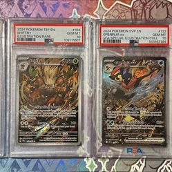 Pokémon PSA Slabs 