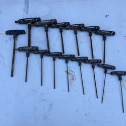 T Allen Wrench Set