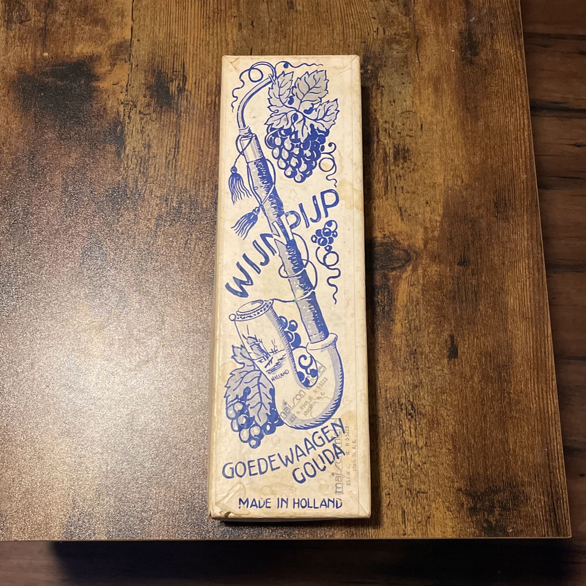 Dutch Wijnpijp (wine Pipe)