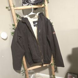 NWT Sketchers Winter Black Jacket Wiith Sherla