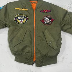 Disney Mickey Mouse Reversible Flying Ace Jacket