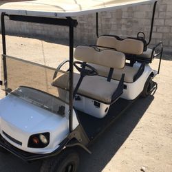 2014 Ezgo Express 6 Gas Powered Golf Cart 