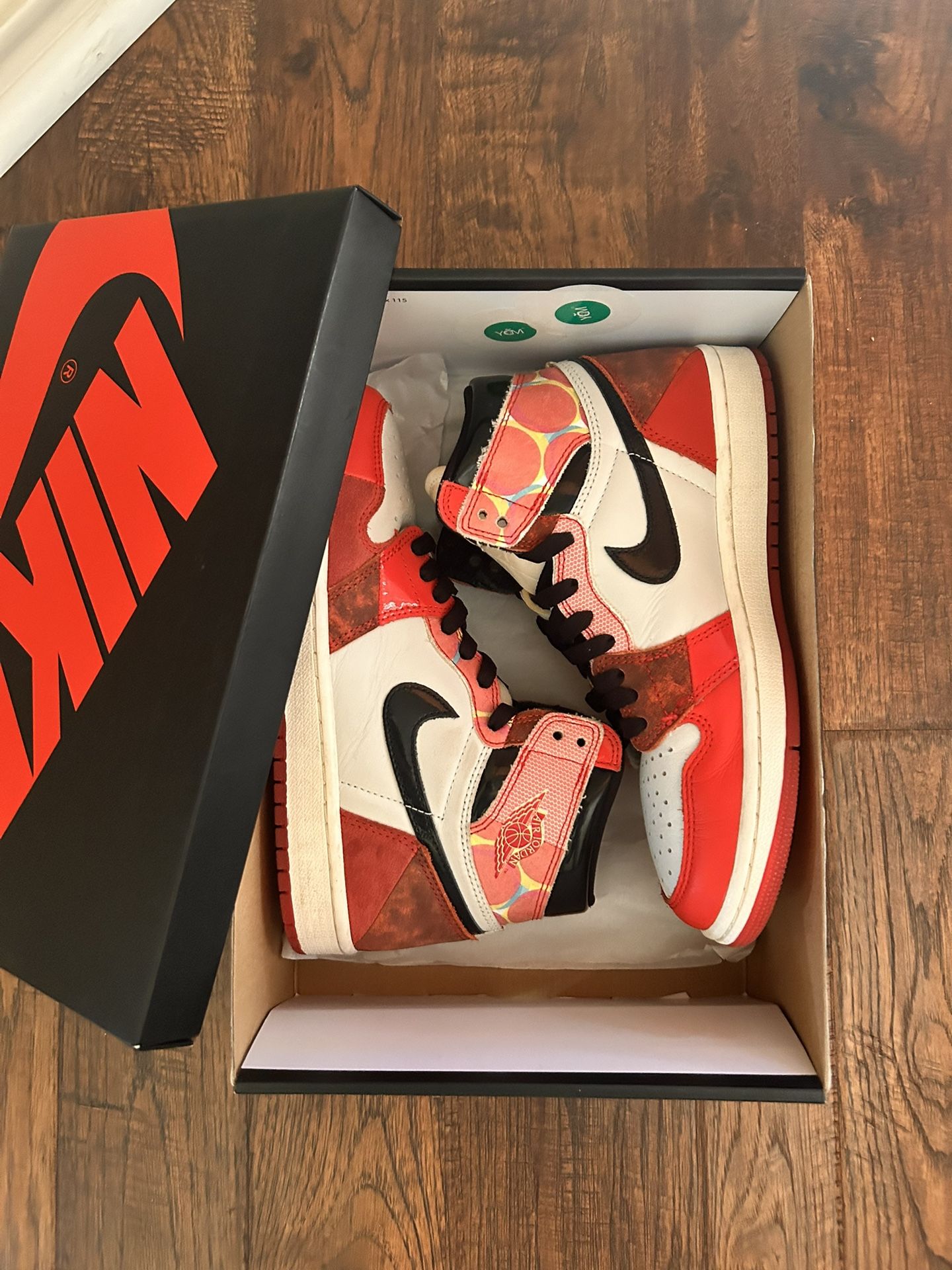 Aj1 Spider-man Across The Spider Verse
