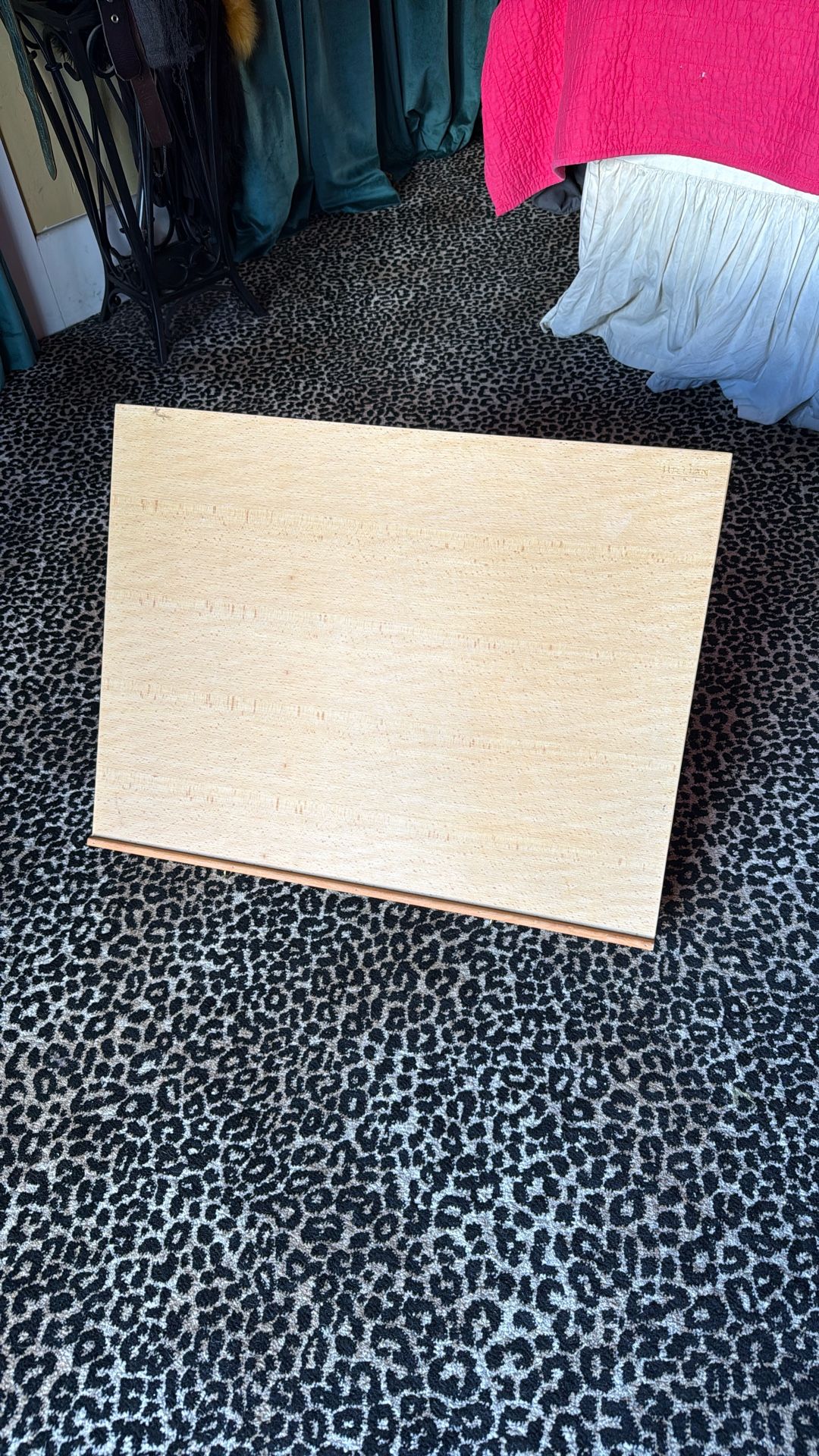 Artist Wood Drafting Board Tabletop Art Easel Portable