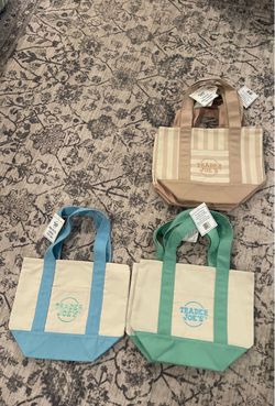 Trader Joe’s mini canvas bags