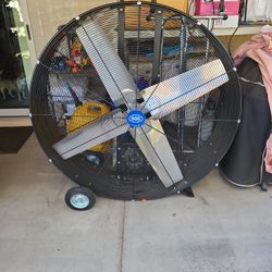 48" Industrial Fan Like New Condition. 