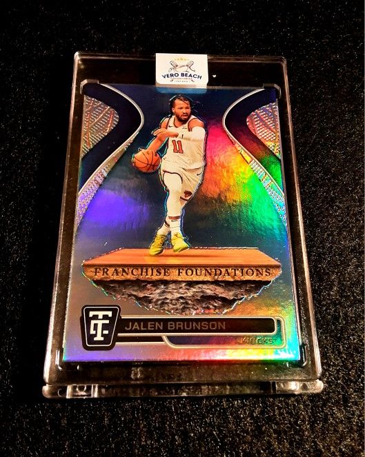 Jalen Brunson 2024-25 Panini Franchise Foundations NY KNICKS NBA