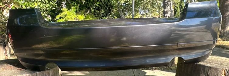 OEM E90 Rear Bumper Sparkling Graphite Metallic
