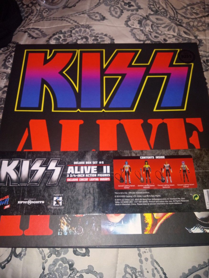 Kiss Alive Il Action Figures #5