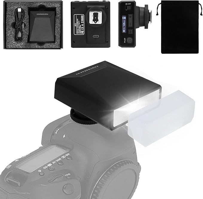 G12 Mini Camera Flash Speedlite, GN12 5600K