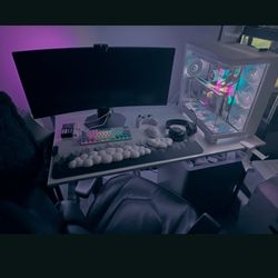 High End All White Gaming PC