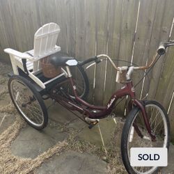 Swing tricycle
