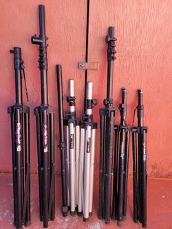 Heavy Duty Speaker Stands. $60 A Pair Or $200 For All. 