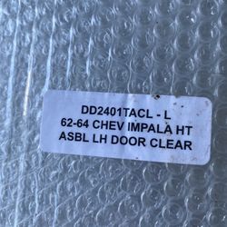 1963 Impala 1964 Driver Side Front Window 