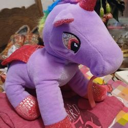 5 Inch tall  Unicorn Plush
