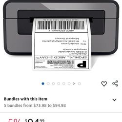 Polono Thermal Label Printer 