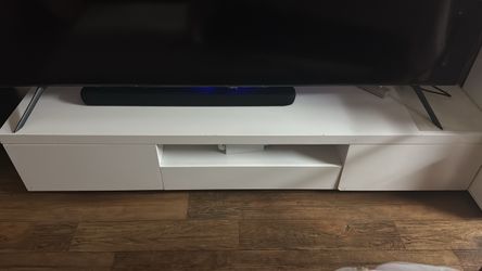85 inch tv table with two drawers