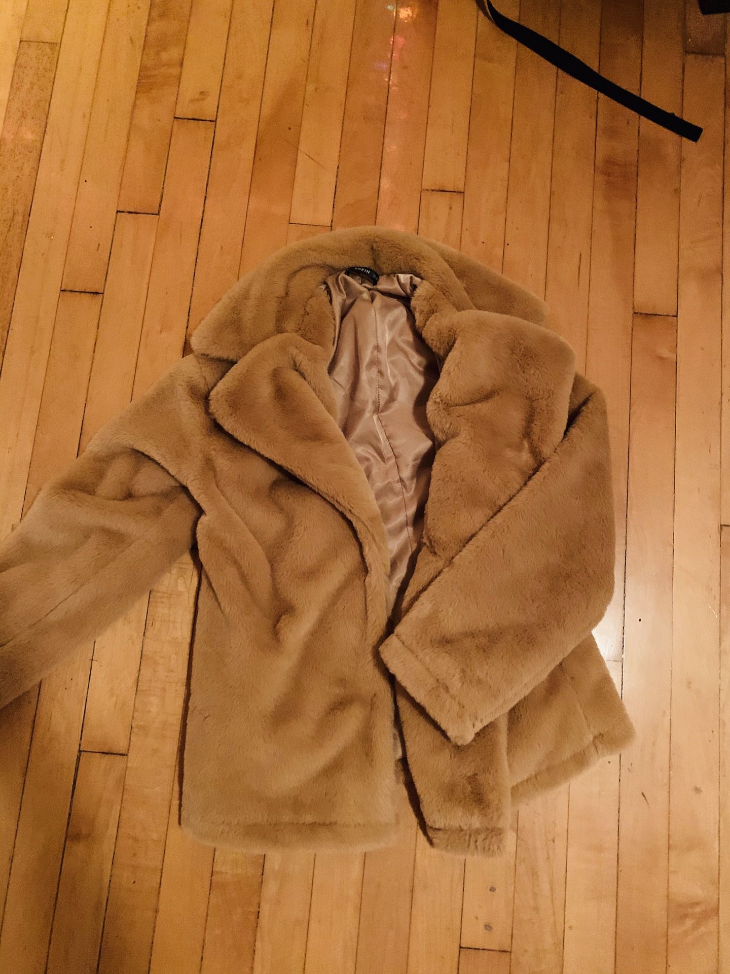 Fur parka coat jacket