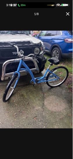 Manhattan Smoothie Blue Cruiser Bicycle