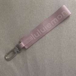 Lululemon Light Pink Keychain