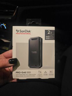 2TB SanDisk Professional PRO