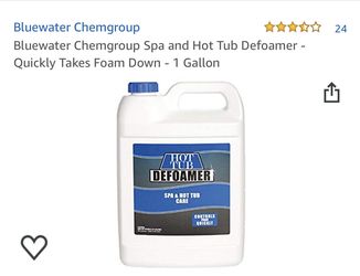 2 containers of hot tub defoamer