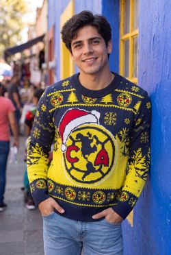 Sueteres Navideños - equipos de futbol